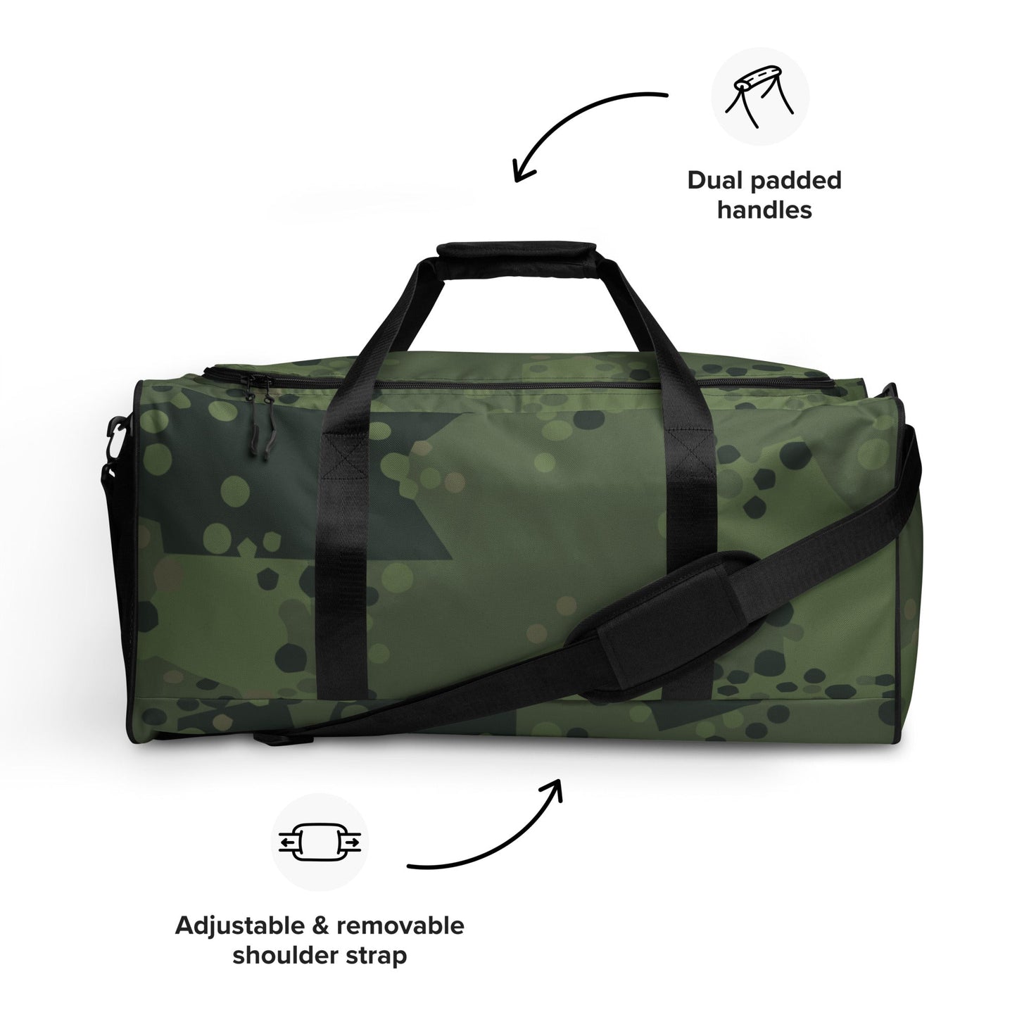 Swedish Barracuda Woodland CAMO Duffle bag - Bags