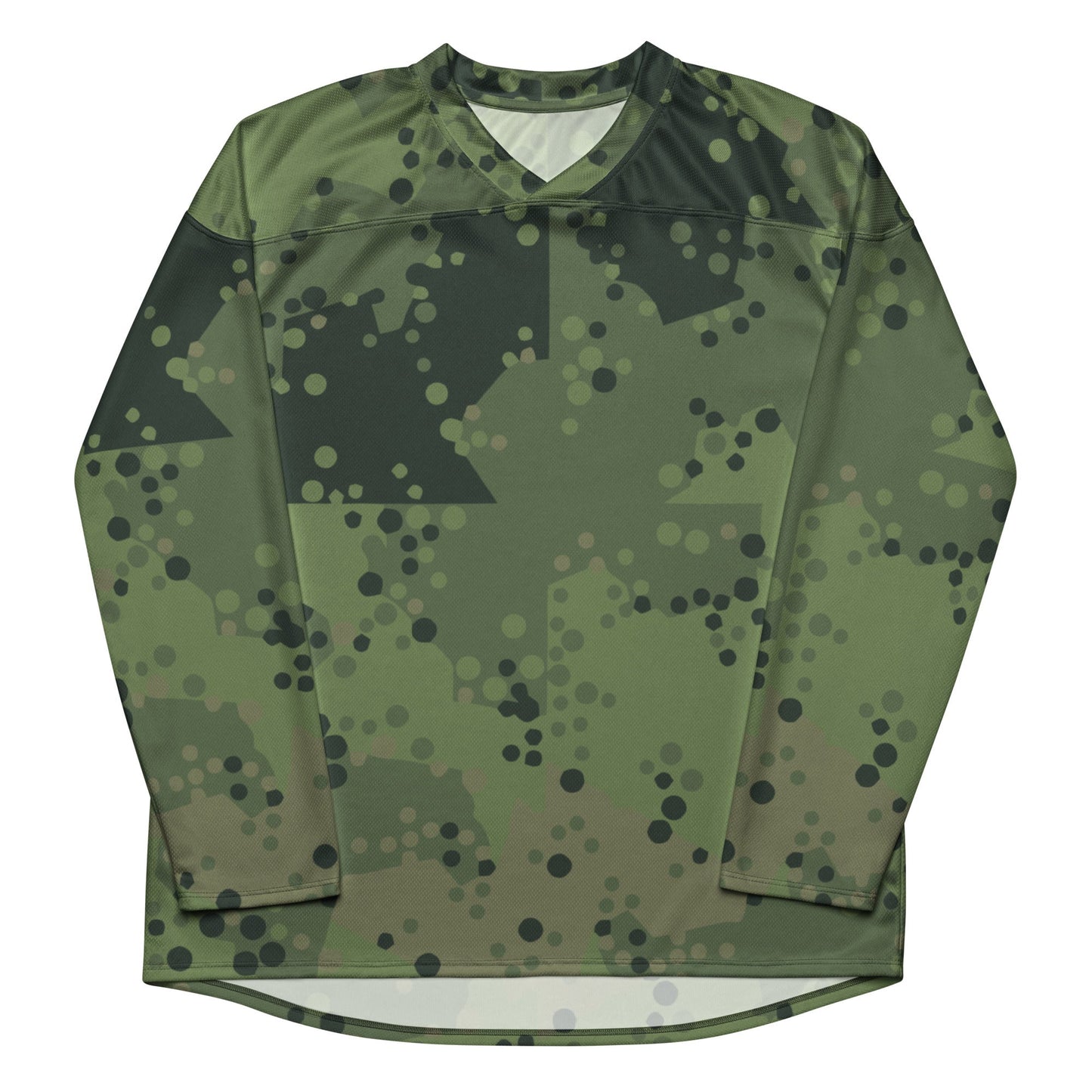Swedish Barracuda Woodland CAMO hockey fan jersey - Hockey Jerseys