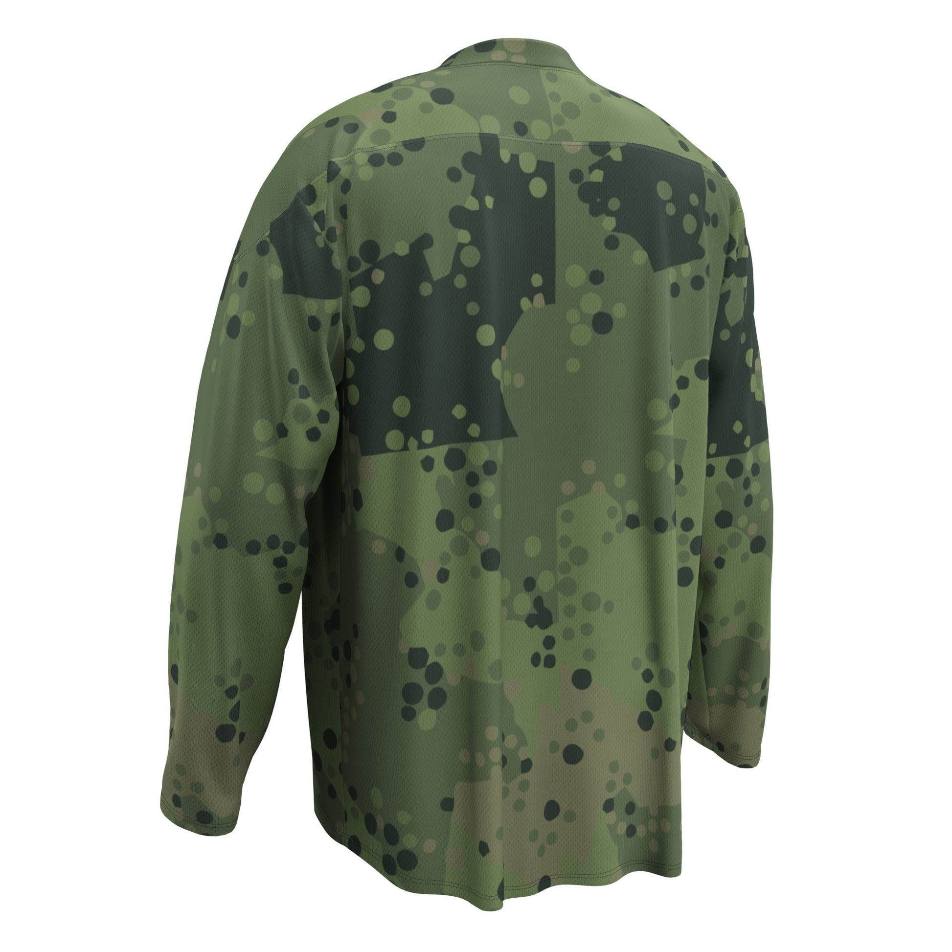 Swedish Barracuda Woodland CAMO hockey fan jersey - Hockey Jerseys