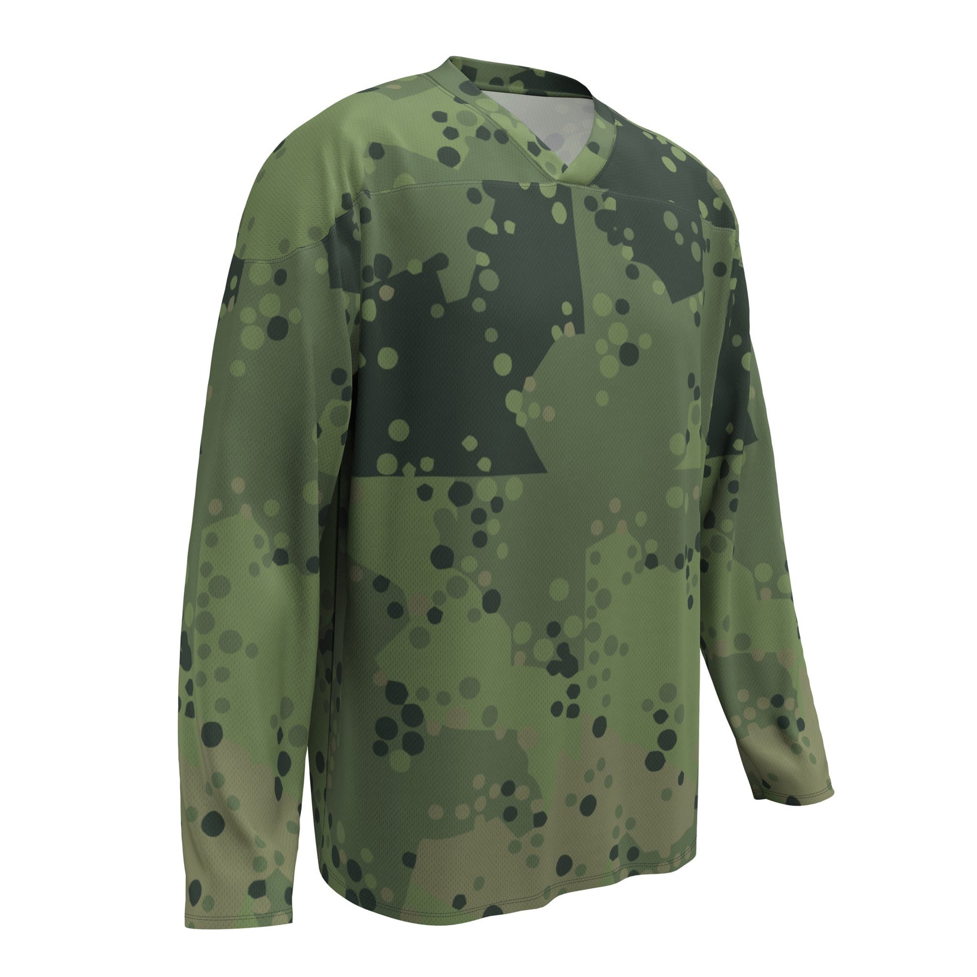 Swedish Barracuda Woodland CAMO hockey fan jersey - Hockey Jerseys