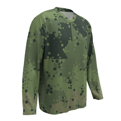 Swedish Barracuda Woodland CAMO hockey fan jersey - Hockey Jerseys