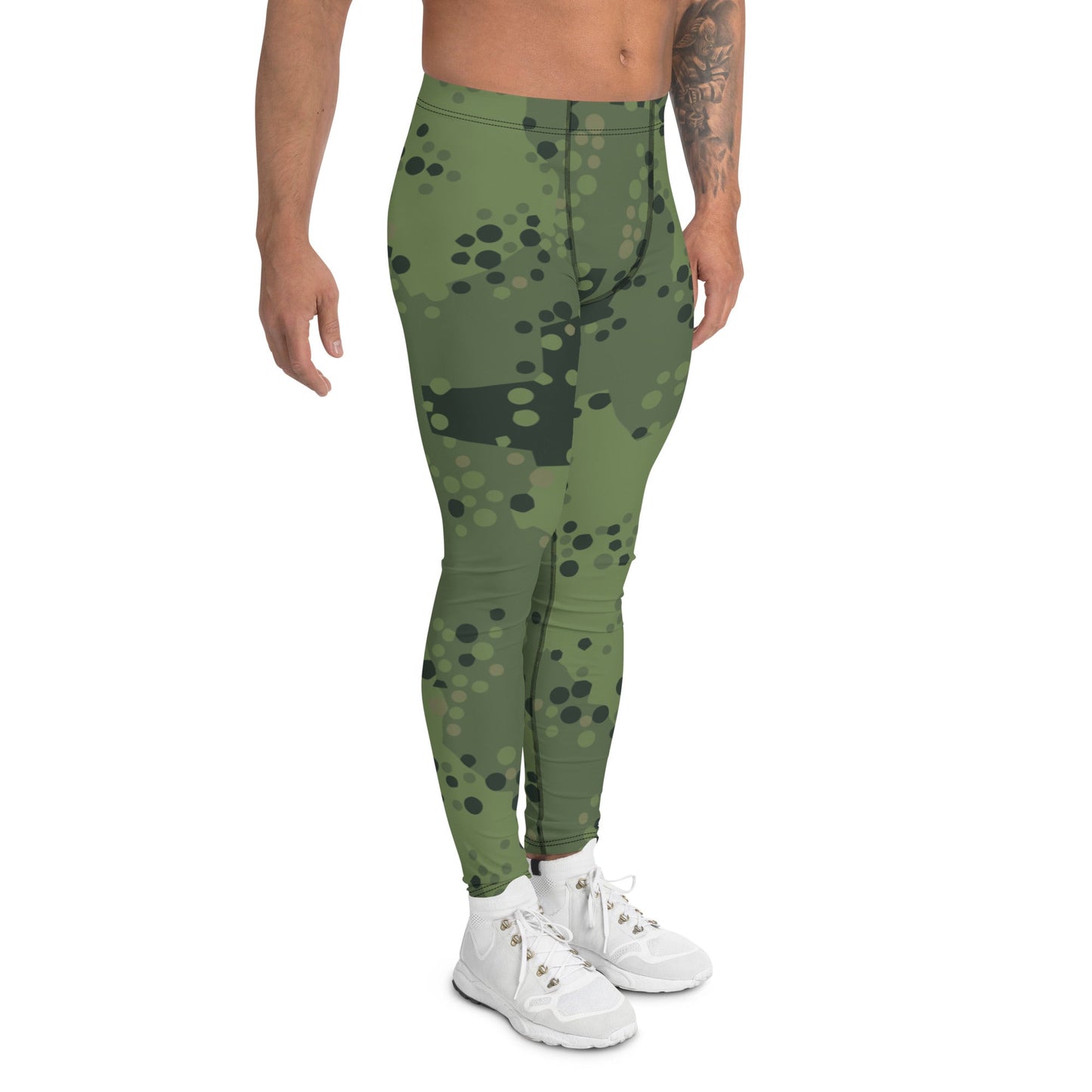 Swedish Barracuda Woodland CAMO Mens Leggings
