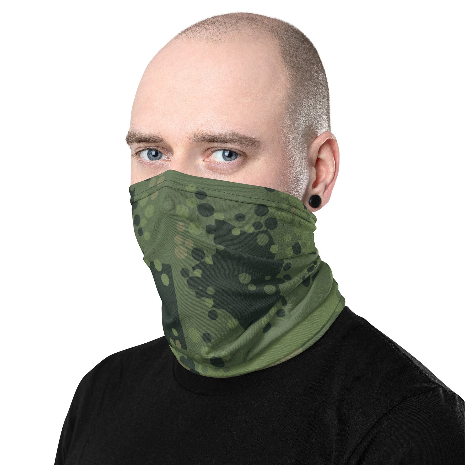 Swedish Barracuda Woodland CAMO Neck Gaiter Gaiters