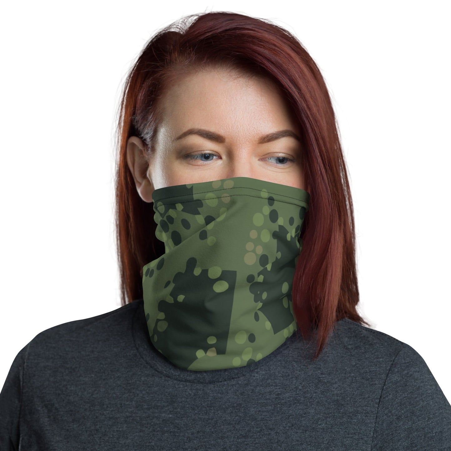 Swedish Barracuda Woodland CAMO Neck Gaiter Gaiters