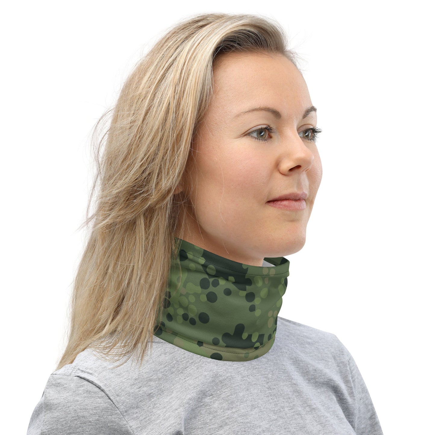 Swedish Barracuda Woodland CAMO Neck Gaiter Gaiters