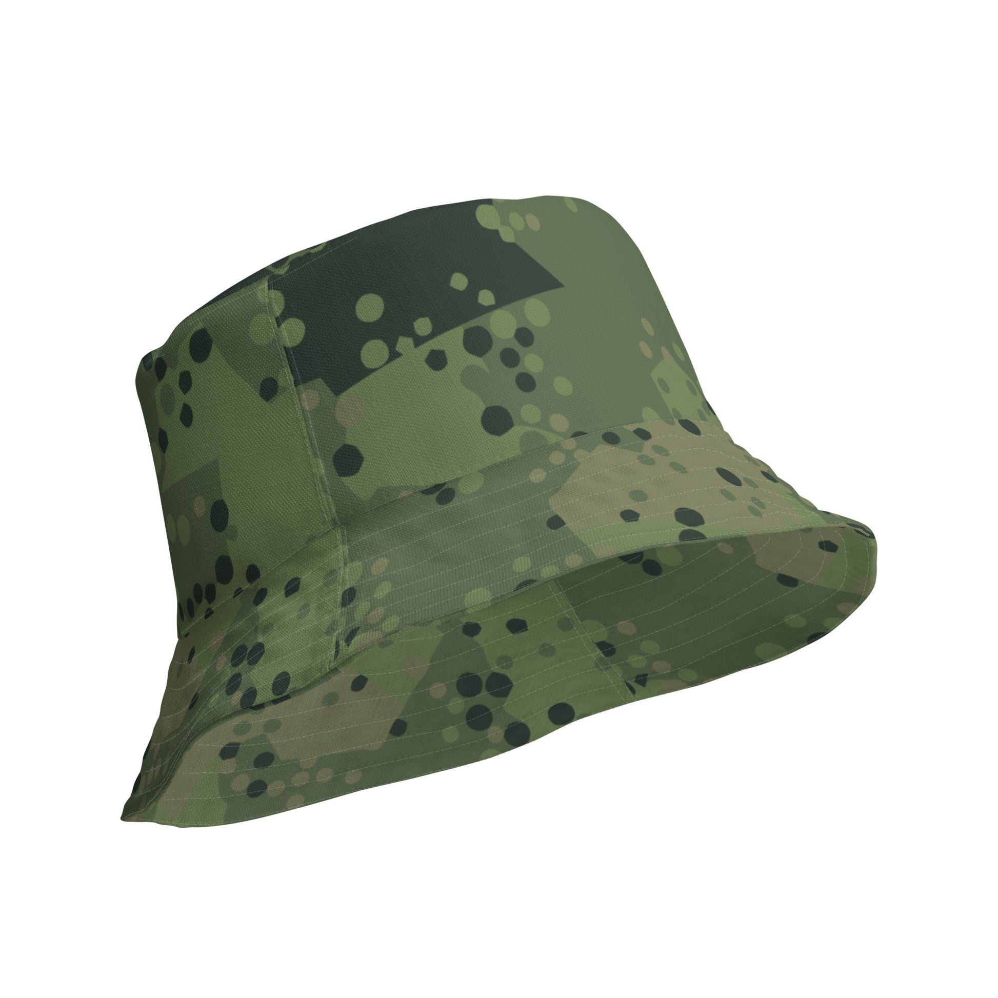 Swedish Barracuda Woodland CAMO Reversible bucket hat - Bucket Hats