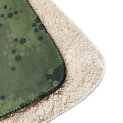 Swedish Barracuda Woodland CAMO Sherpa blanket - Blankets