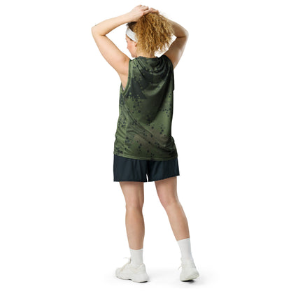 Swedish Barracuda Woodland CAMO unisex basketball jersey Basketball Jerseys