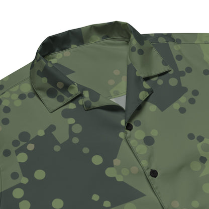 Swedish Barracuda Woodland CAMO Unisex button shirt Button Shirts