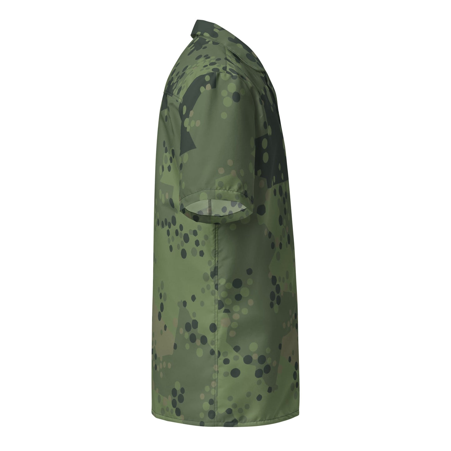 Swedish Barracuda Woodland CAMO Unisex button shirt Button Shirts