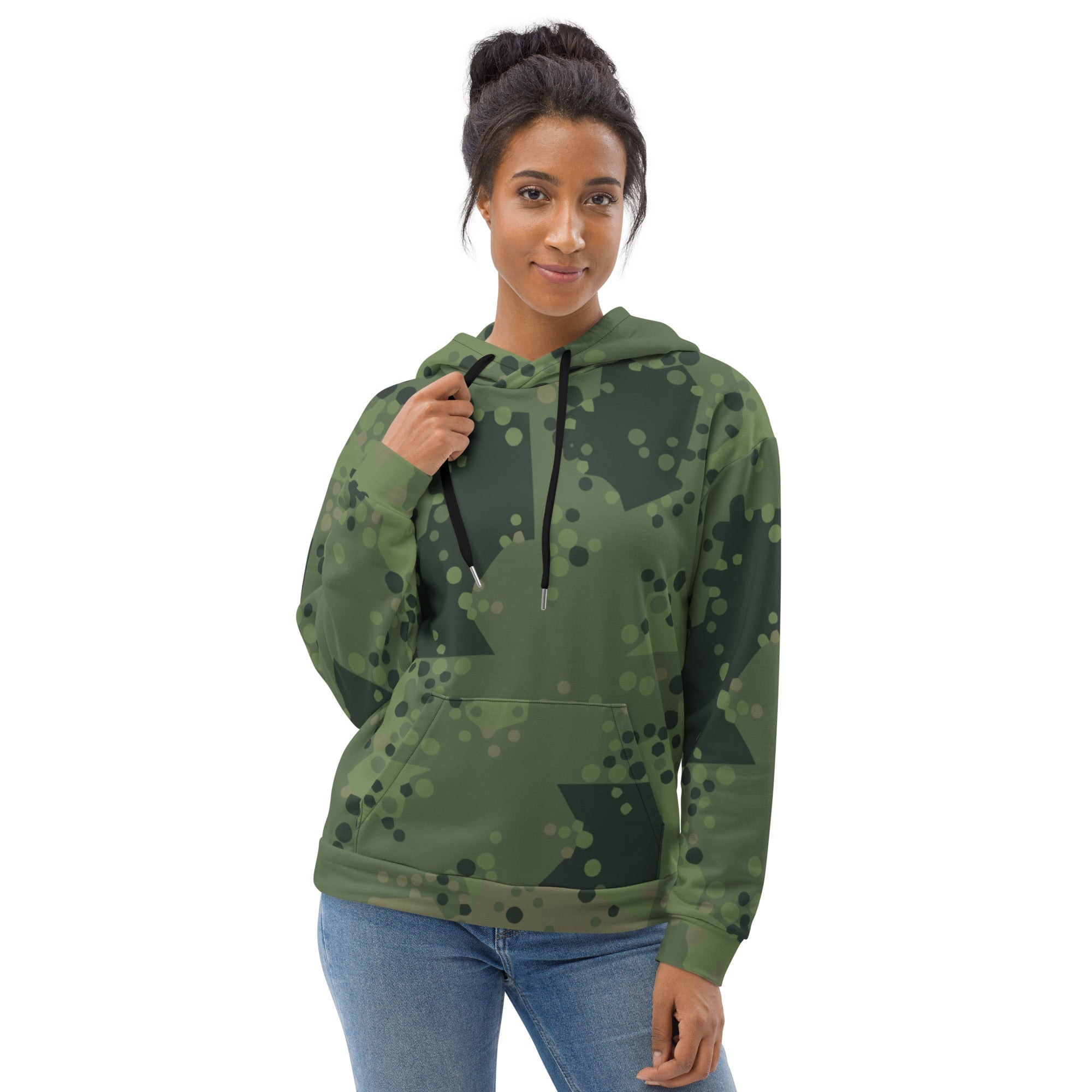 CAMO HQ - Swedish Barracuda Woodland CAMO Unisex Hoodie
