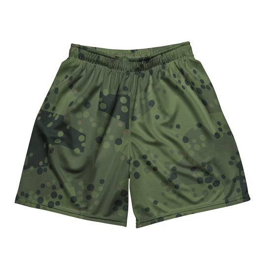Swedish Barracuda Woodland CAMO Unisex mesh shorts - 2XS - Mesh Shorts