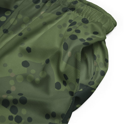 Swedish Barracuda Woodland CAMO Unisex Mesh Shorts