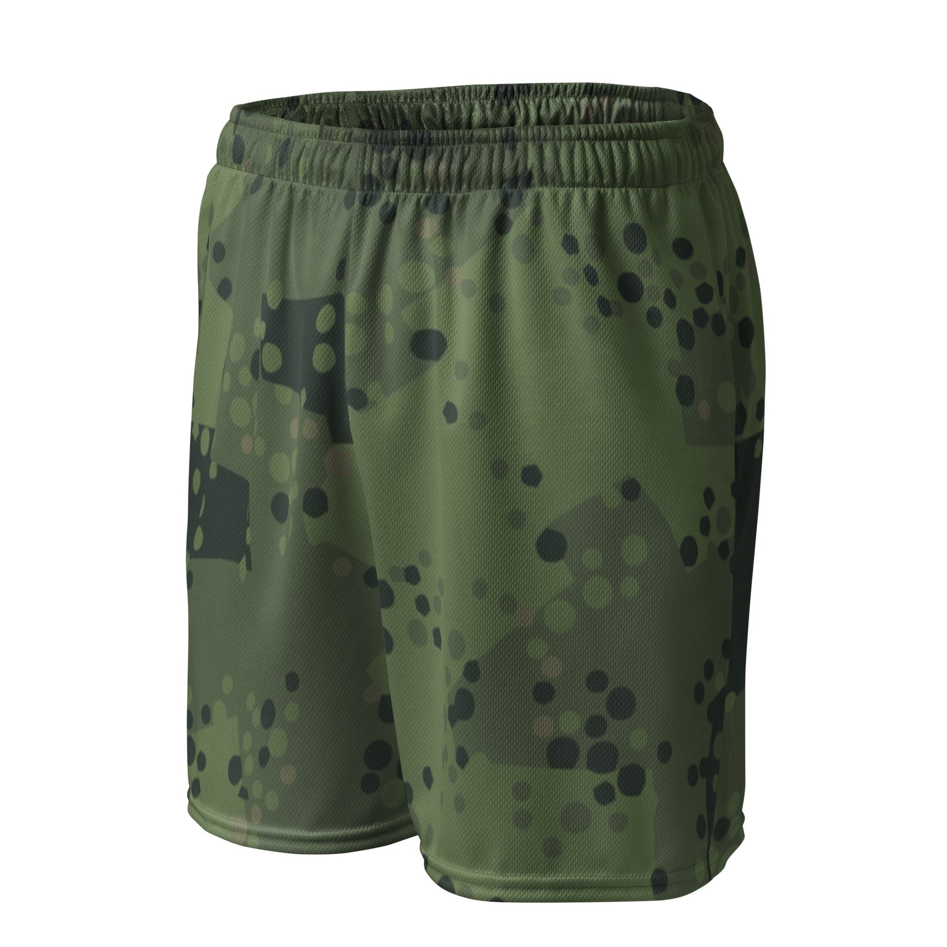Swedish Barracuda Woodland CAMO Unisex Mesh Shorts