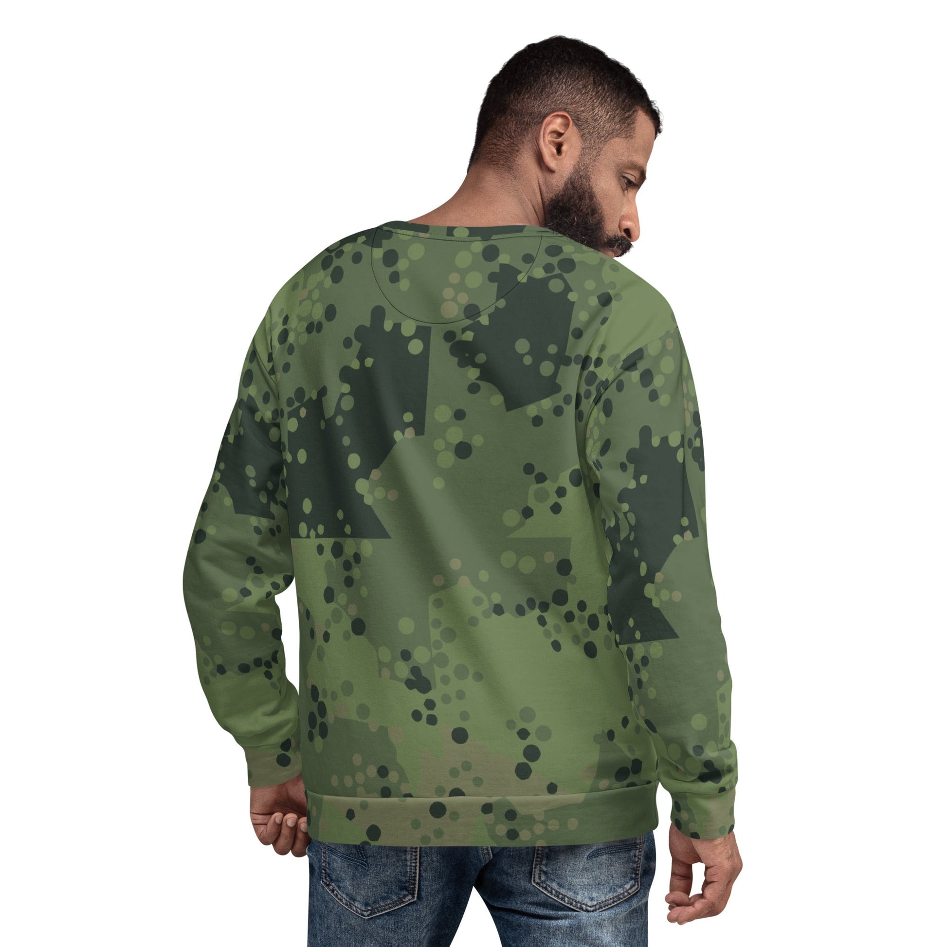 Swedish Barracuda Woodland CAMO Unisex Sweatshirt - Sweatshirts