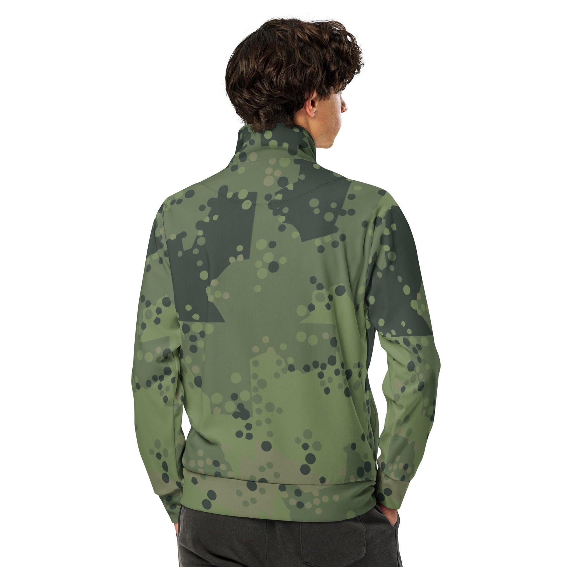 Swedish Barracuda Woodland CAMO Unisex track jacket - Track Jackets
