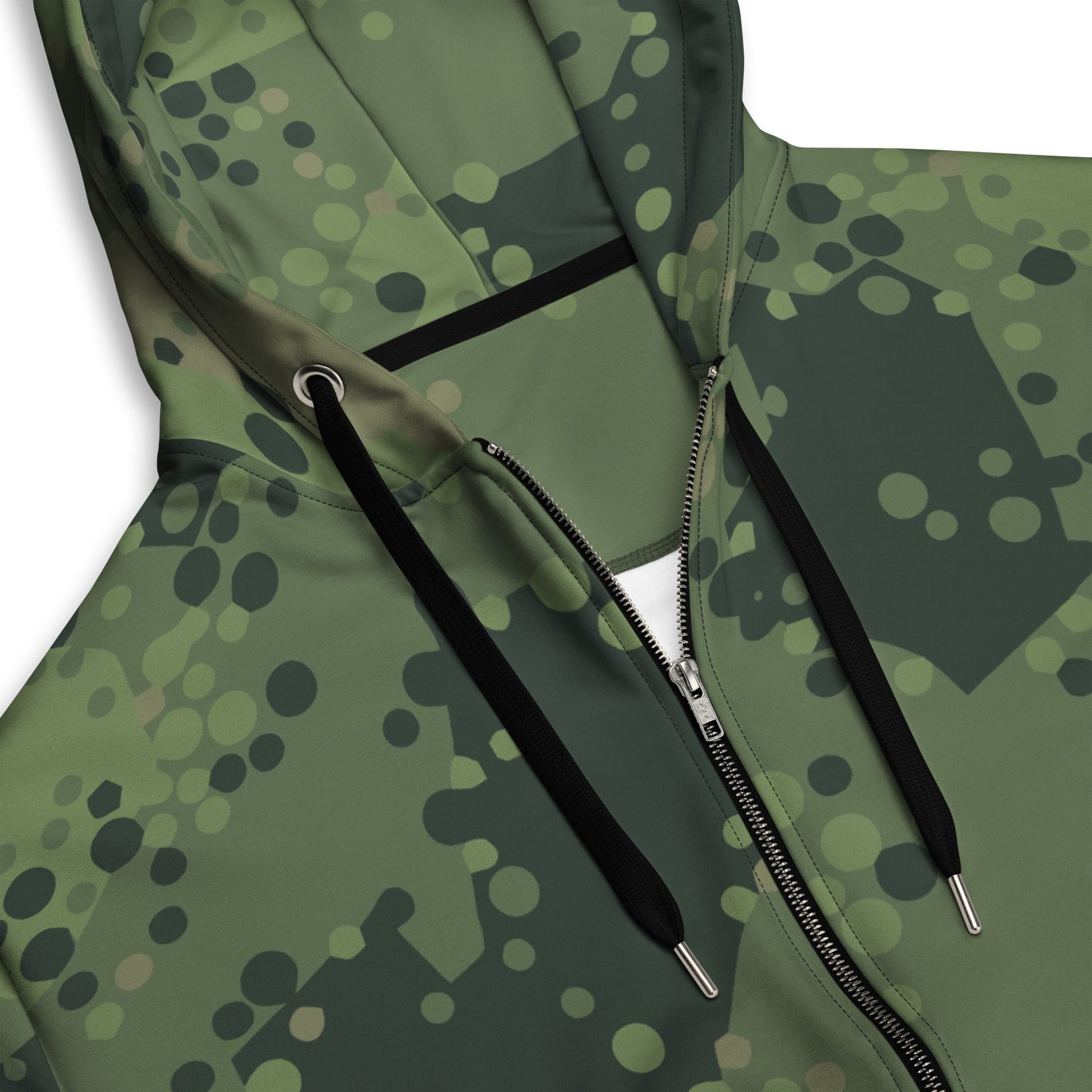 Swedish Barracuda Woodland CAMO Unisex zip hoodie Zip Hoodies