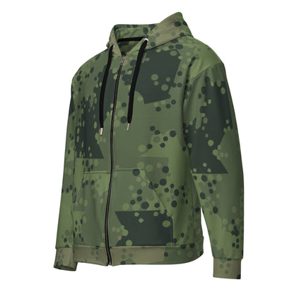 Swedish Barracuda Woodland CAMO Unisex zip hoodie Zip Hoodies