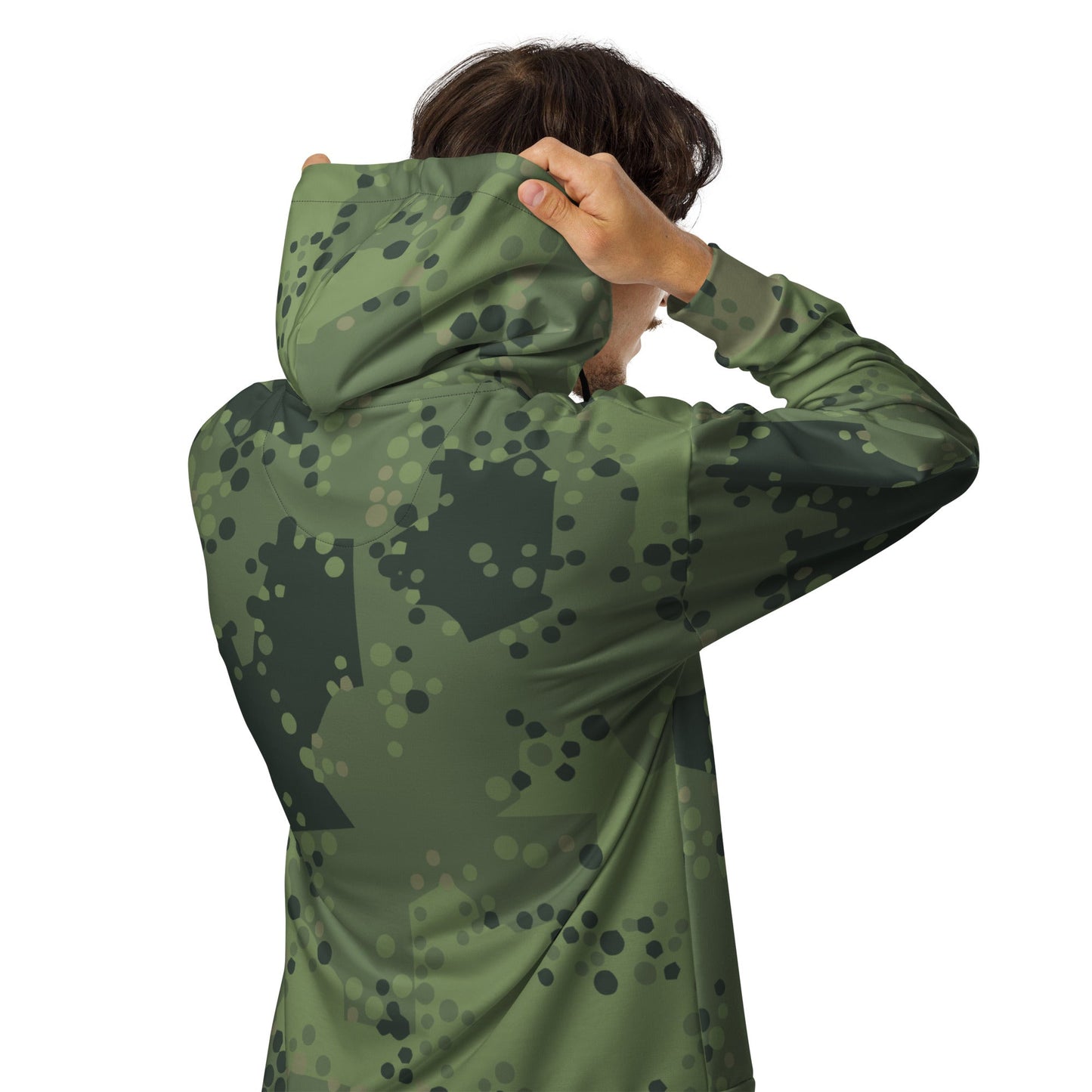 Swedish Barracuda Woodland CAMO Unisex zip hoodie Zip Hoodies