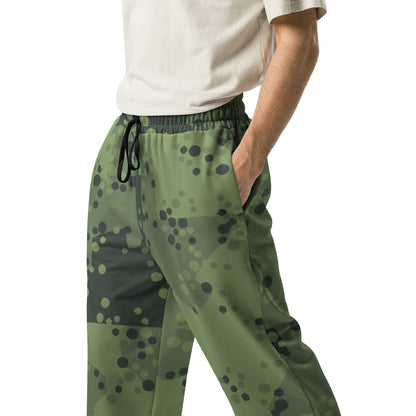 Swedish Barracuda Woodland CAMO Wide-leg joggers - Joggers