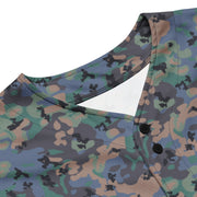 Flecktarn Experimental Swedish CAMO Unisex Baseball Jersey