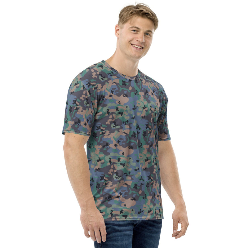 Flecktarn Experimental Swedish CAMO Mens T-Shirt