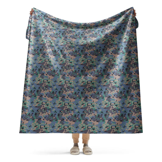 Swedish Experimental CAMO Sherpa blanket - 60″×80″ - Blanket