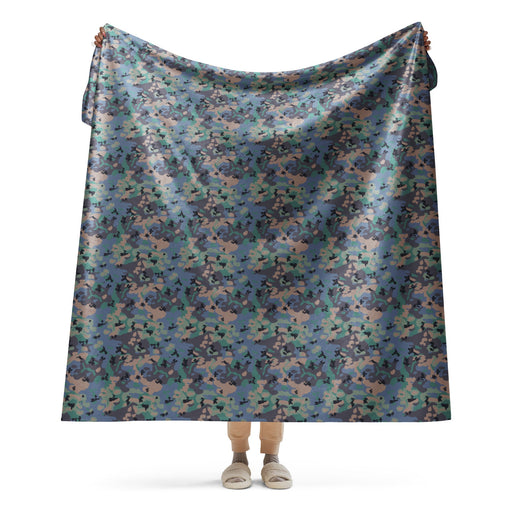 Flecktarn Experimental Swedish CAMO Sherpa Blanket - 60″×80″