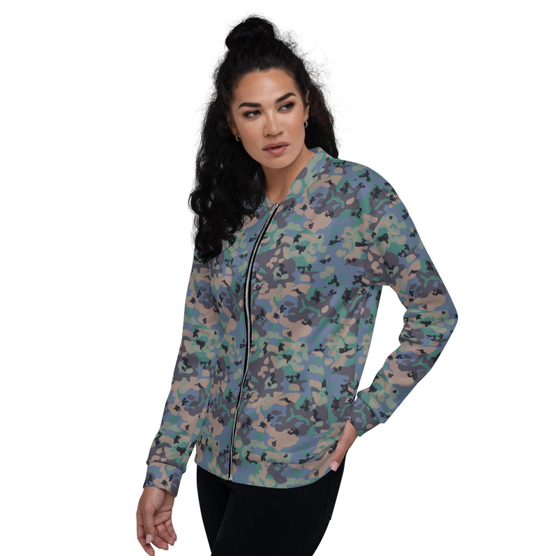 Flecktarn Experimental Swedish CAMO Unisex Bomber Jacket