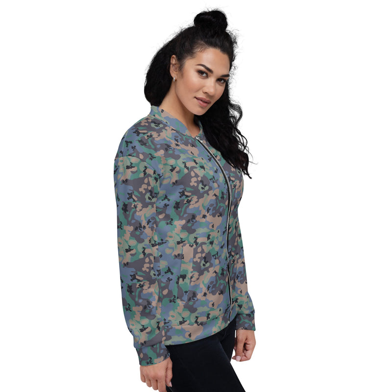 Flecktarn Experimental Swedish CAMO Unisex Bomber Jacket