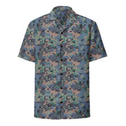 Flecktarn Experimental Swedish CAMO Unisex Short-Sleeve Button Shirt - Button-Up