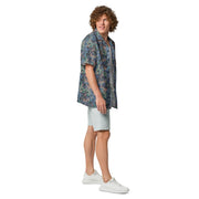 Flecktarn Experimental Swedish CAMO Unisex Short-Sleeve Button Shirt - Button-Up