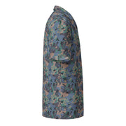 Flecktarn Experimental Swedish CAMO Unisex Short-Sleeve Button Shirt - Button-Up
