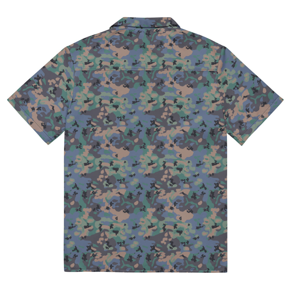 Swedish Experimental CAMO Unisex button shirt - Button Shirt