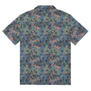 Flecktarn Experimental Swedish CAMO Unisex Short-Sleeve Button Shirt - Button-Up