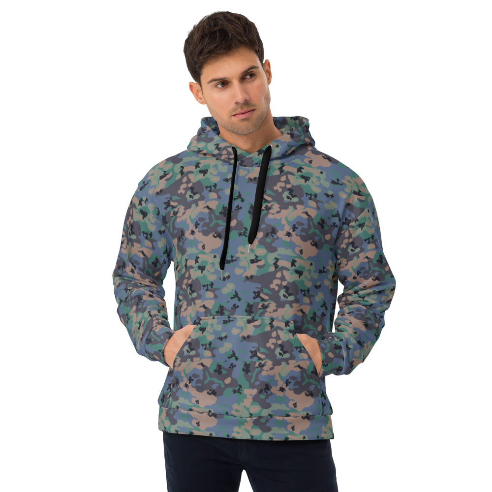 Swedish Experimental CAMO Unisex Hoodie - 2XS