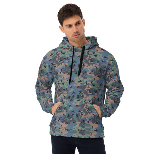 Flecktarn Experimental Swedish CAMO Unisex Hoodie - 2XS