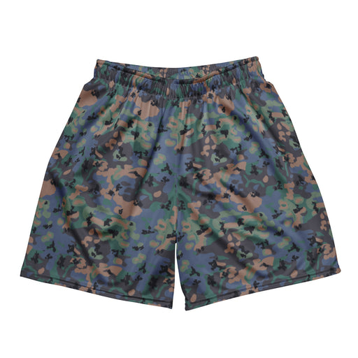 Flecktarn Experimental Swedish CAMO Unisex Mesh Shorts - 2XS