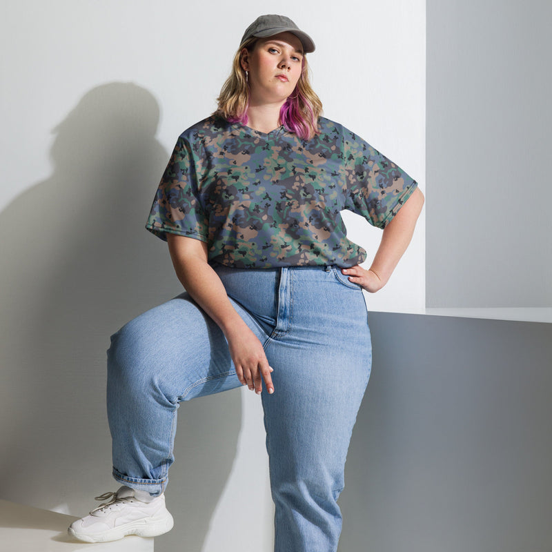 Flecktarn Experimental Swedish CAMO Unisex Sports Jersey