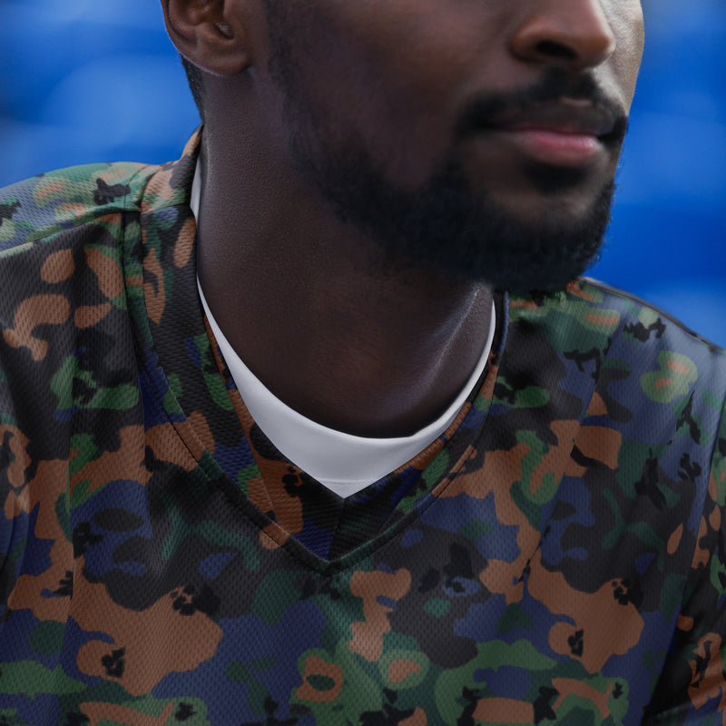 Flecktarn Experimental Swedish CAMO Unisex Sports Jersey