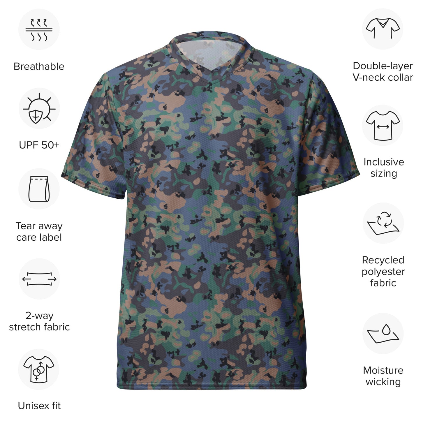 Swedish Experimental CAMO unisex sports jersey - Sports Jerseys