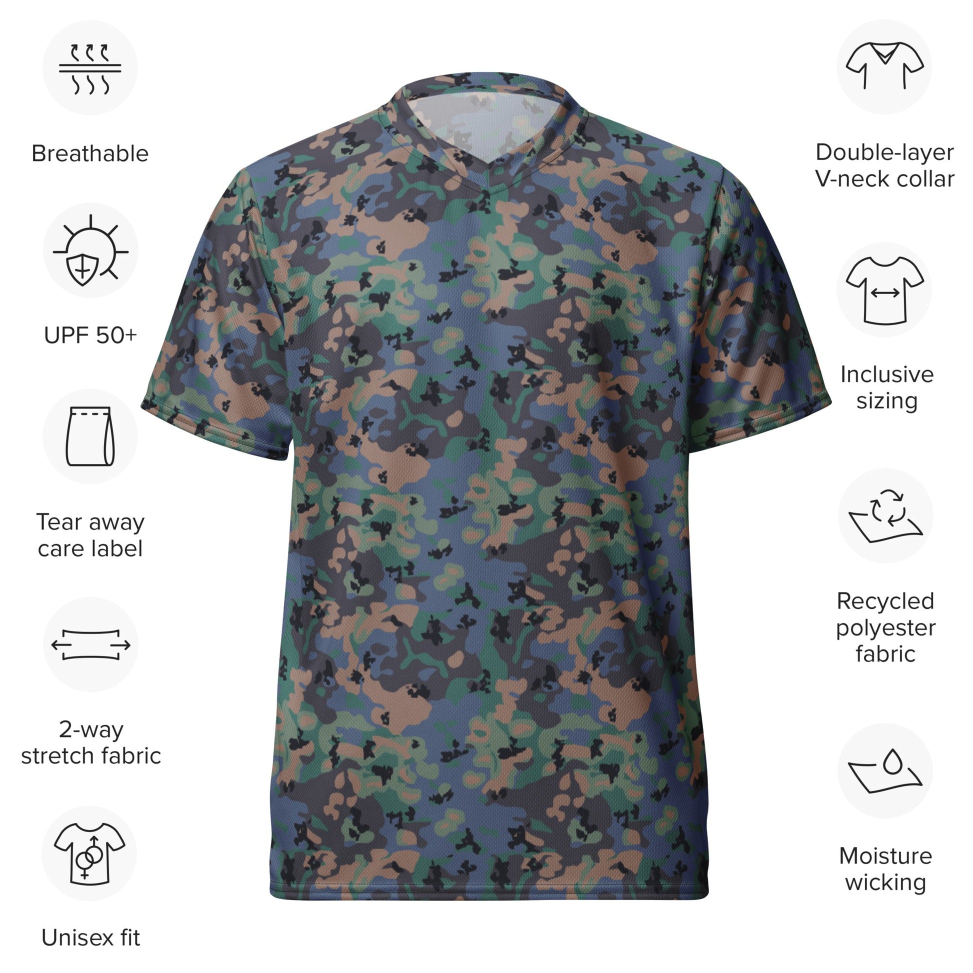 Swedish Experimental CAMO unisex sports jersey - Sports Jerseys