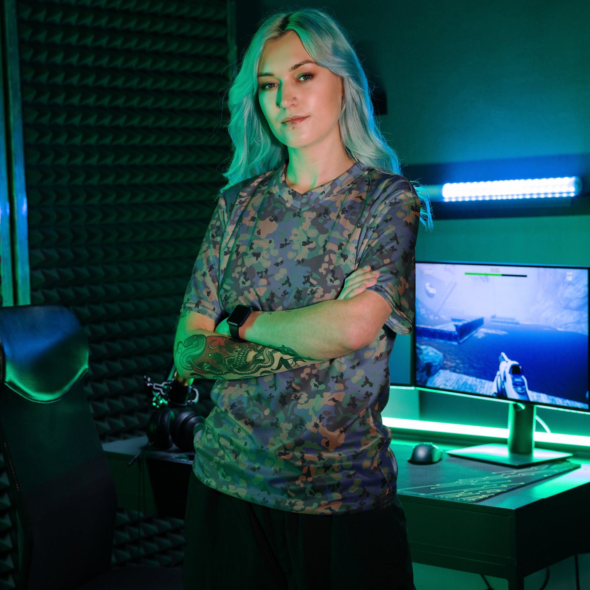 Swedish Experimental CAMO unisex sports jersey - Sports Jerseys