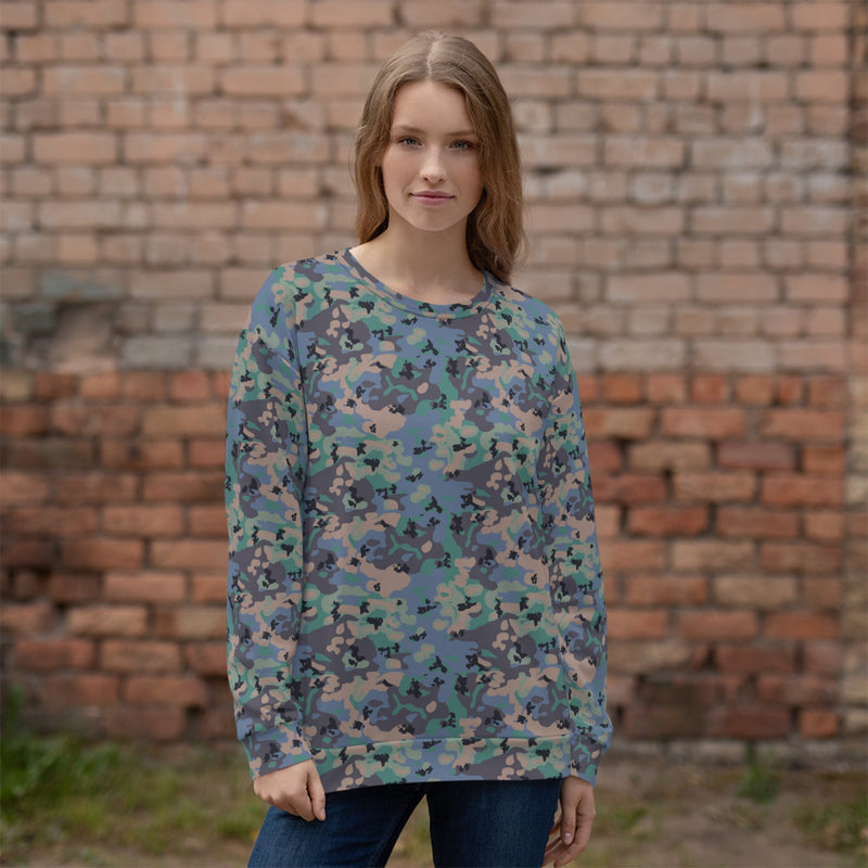 Flecktarn Experimental Swedish CAMO Unisex Sweatshirt