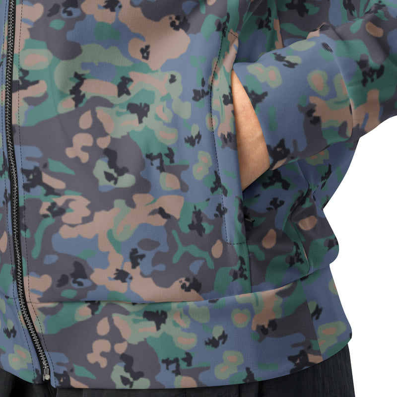 Flecktarn Experimental Swedish CAMO Unisex Track Jacket