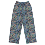 Flecktarn Experimental Swedish CAMO Unisex Wide-Leg Leisure Pants - 2XS - Pant