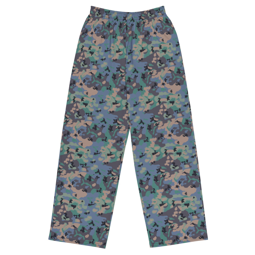 Swedish Experimental CAMO unisex wide-leg pants - 2XS