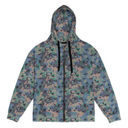 Flecktarn Experimental Swedish CAMO Unisex Zip Hoodie - 2XS