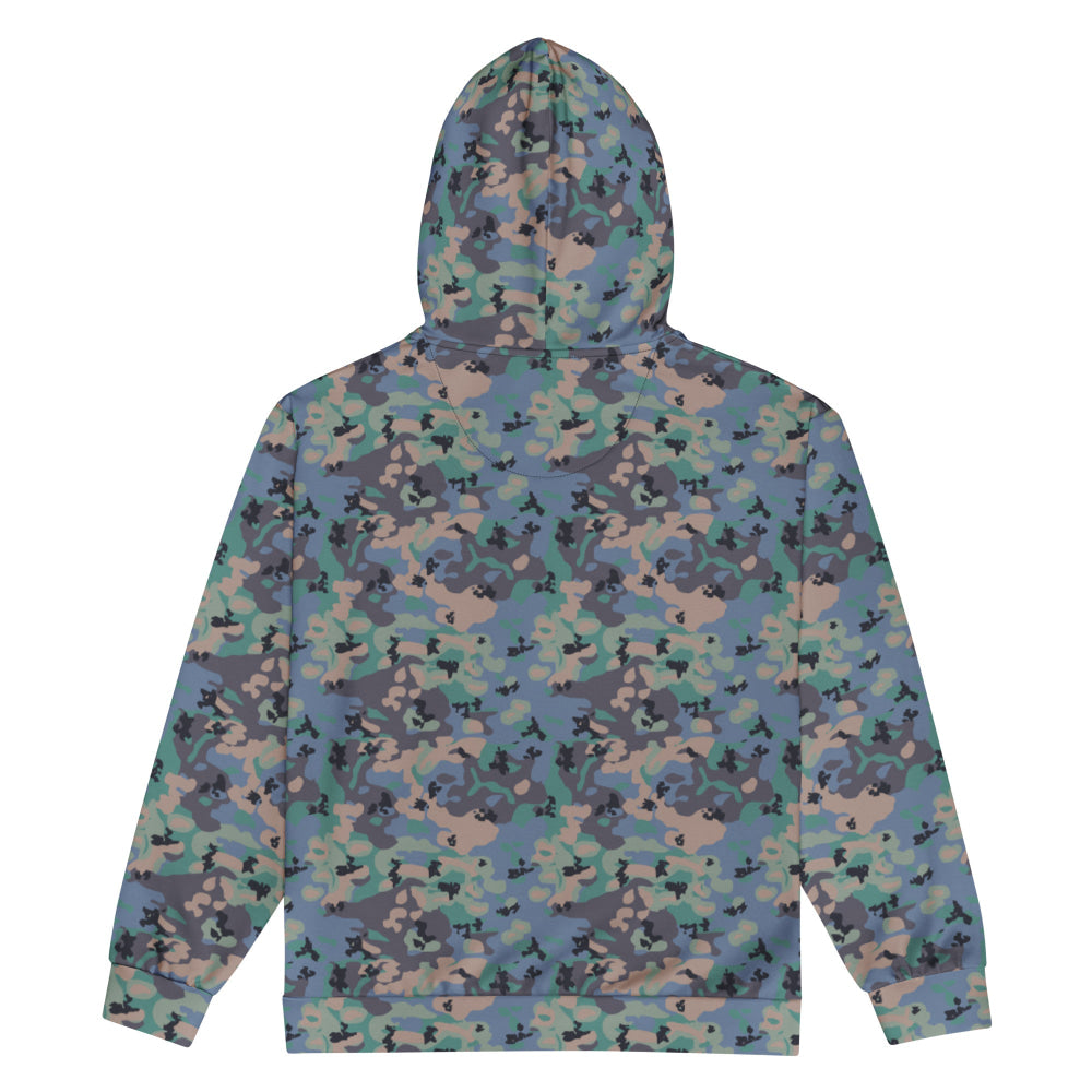 Swedish Experimental CAMO Unisex zip hoodie - Zip Hoodie