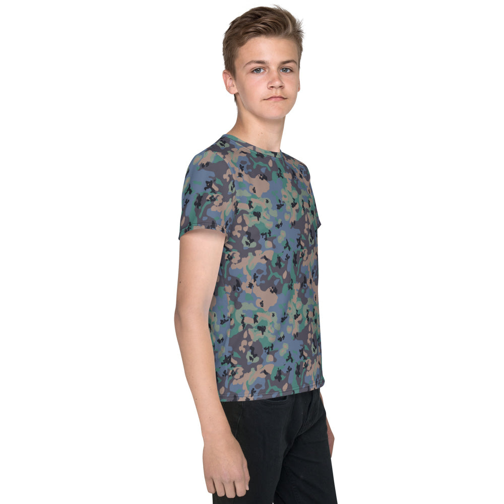 Swedish Experimental CAMO Youth crew neck t-shirt - Crew Neck T-shirt